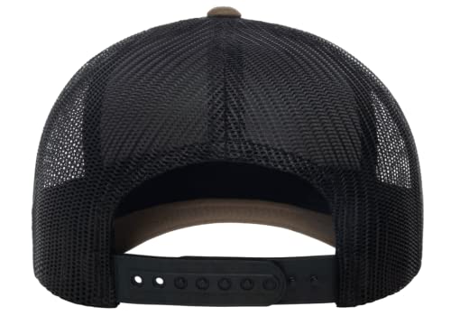 L2K Classics Plain Trucker Mesh Cap Baseball Cap - Mens Hats Trucker Hats for Men - color: Coyote/Brown