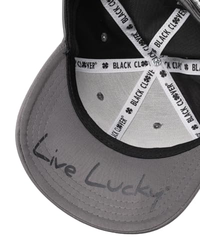 Black Clover Premium Flex Cap - color: 22 - Black-white-charcoal, size: Small-Medium
