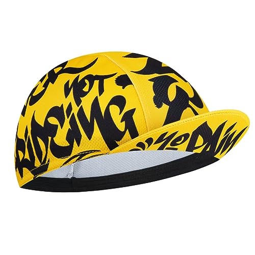 Funny Cycling Cap - Men and Women Cycling Hat-Under Helmet Bike Cap One Size - color: Mc3