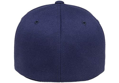 Flexfit Mens Flexfit Wool Blend Hat - color: Navy, size: Large-X-Large