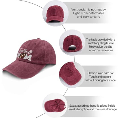 INVULNERABLE Funny Trucker Hat Embroidered Hat Baseball Cap Hats Men Funny Hats Women - color: Football