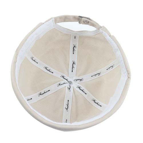2 Pcs Mens Brimless Docker Cap Set - Retro Worker Sailor Skull Cap Beanie with Rolled Cuff - color: Beige