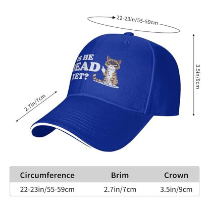 is He Hat for Women Baseball Hat Funny Hat - color: Blue