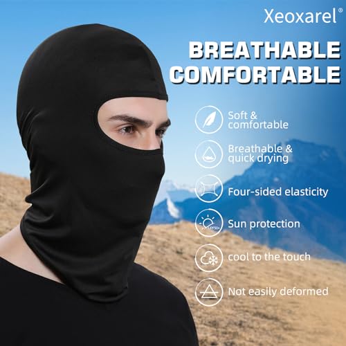 Xeoxarel Balaclava Ski Mask for Men/Women (Available in 2/3/4/5/36 Pack) - color: Charcoal Grey