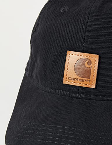 Carhartt mens Canvas Cap - color: Black