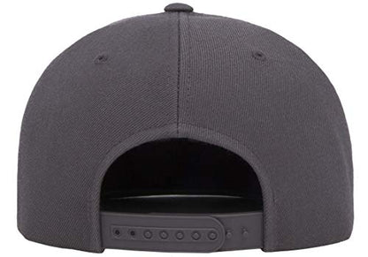 Flexfit Unisex Adult Yp Classics Premium Snapback Cap – 2-Tone - color: Dark Grey