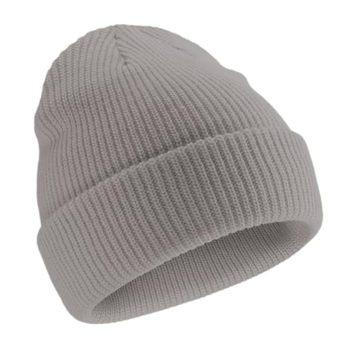 Trawler Beanie Winter Hats Fisherman Beanie for Men Women Knit Cuff Unisex Roll Up Edge Skull Cap JILANI X Edition - color: Voilet