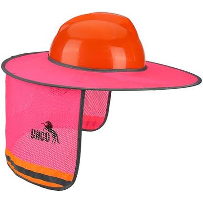 UNCO- Hard Hat Sun Shield, Pink - color: Pink, size: 1 Pack