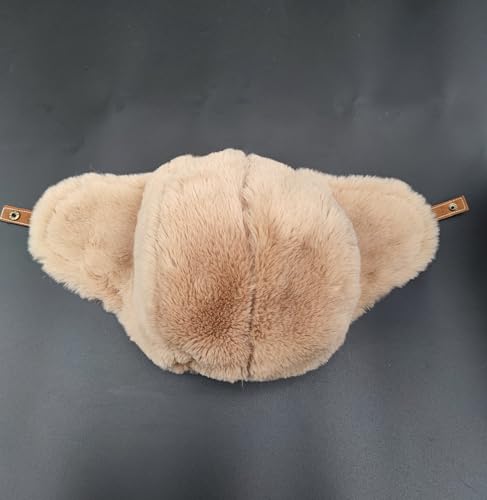 Women Winter Trapper Hat Ushanka Warm Sherpa Beanie Knit Ear Flap - color: Khaki