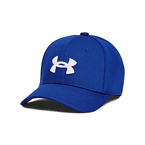 Under Armour Blitzing Hat (Little Kids/Big Kids) - color: (400) Royal / / White, size: Medium-Large