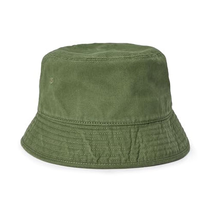 Amazon Essentials Men's Washed Cotton Canvas Bucket Hat - color: Olive, size: Large-X-Large
