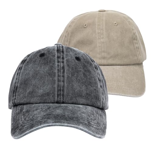 Dad Hat Baseball Cap Unisex Outdoor Unstructured Washed Soft Cotton Mountain Hat - color: Blank,blk+khaki