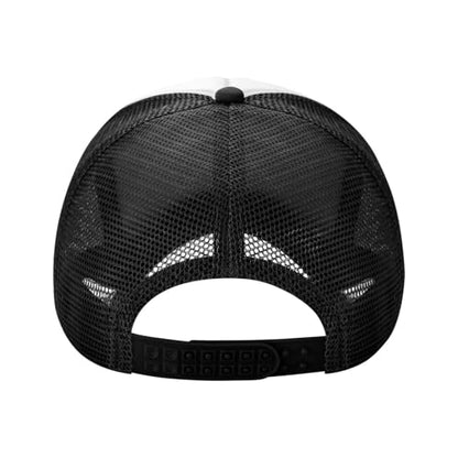 Funny Trucker Hat for Women Men Cute Humor Gag Hats Adjustable Mesh Caps - color: Drive Fast Eat Ass