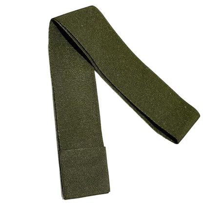 Gamboa Hatbands for Panama Hat Ribbon Hatband Cowboy Hats - color: Dark Green, size: Medium