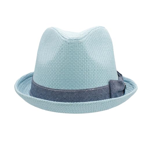 Peter Grimm Depp Fedora Hat - color: Aqua, size: Small-Medium