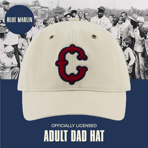 Blue Marlin Dad Hat, Adult Cotton Baseball Cap with Curved Brim, One Size. - color: Havana Cuban Stars 1909