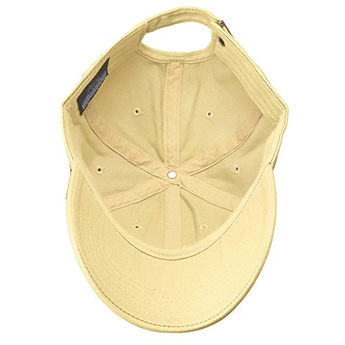 Falari Classic Baseball Cap Dad Hat 100% Cotton Soft Adjustable Size - color: Light Yellow
