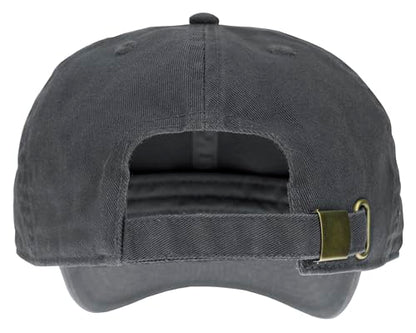 Gelante Baseball Cap Dad Hat 100% Cotton Polo Style Plain Blank Adjustable Size. - color: Charcoal