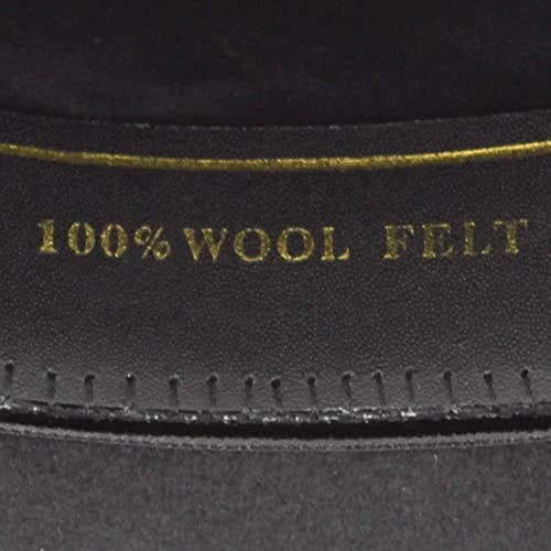 Belfry Mens Top Hat Satin Lined Topper 100% Wool in Black Grey Navy Pearl - size: Large