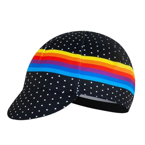 Cycling Cap for Man and Woman Cycling Hat Under Helmet-Polyester Breathable Sweat Absorbent - color: Bplan-11
