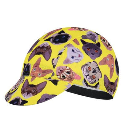 Cycling Cap for Man and Woman Cycling Hat Under Helmet-Polyester Breathable Sweat Absorbent - color: Qin16