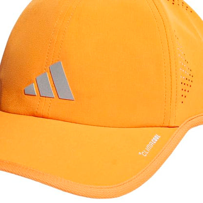 adidas Men's Superlite Hat - color: Pure Orange/Silver Metallic/White/3