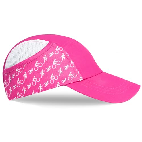 Headsweats Performance Ice Hat - color: Pink/Triathlon