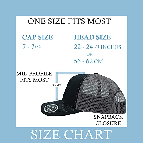 HORN GEAR Trucker Hat - Mountain Hat Edition - color: Brown/Khaki