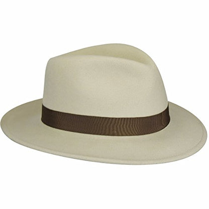 Bailey of Hollywood Curtis Litefelt Fedora - color: Antique, size: X-Large