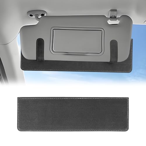 Car Sun Visor Extender Anti Glare Clip On Shade Universal Beige - color: gray