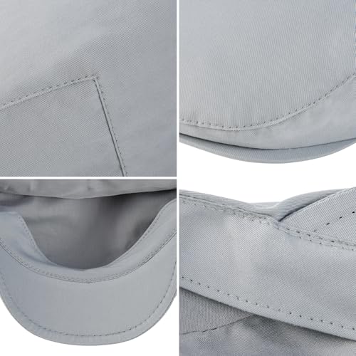Toddler Cotton Golf Newsboy Cap - color: Light Grey, size: 2-3T