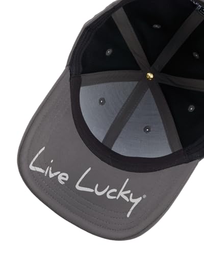 Black Clover Premium Flex Cap - color: 137 - Charcoal Hat/3d Charcoal Clover/White Trim, size: Small-Medium