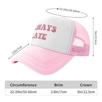 You Find It Offensive? I Find It Funny Trucker Hats for Women Pink Men Funny Slogan Pink Hats for Men - color: 10 Pink