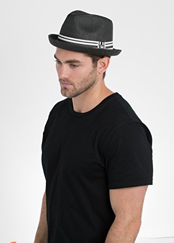 Peter Grimm Depp Fedora Hat - color: Black, size: Large-X-Large