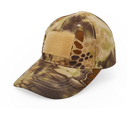 UltraKey Military Tactical Operator Cap, Outdoor Army Hat Hunting Camouflage Baseball Cap - color: Desert Python Pattern