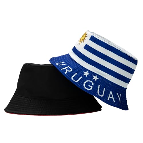2026 World Cup Fan Bucket Hat with National Flag,Fisherman Hat for 2026 World Cup Fan