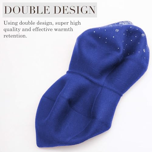 Sumolux Women Beret Hat French Beret Beanie Cap Classic Solid Color - color: Royal Blue, size: One Size