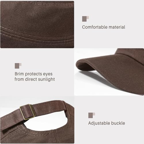 Glamorstar Unisex Cadet Army Hats 4 Pieces Military Flat Top Newsboy Cap - color: 4 Brown