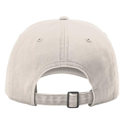 Custom Dad Style Embroidered Hat for Men, Customized Baseball Cap, Gorras para Hombres, Personalized Hats for Men - color: Stone