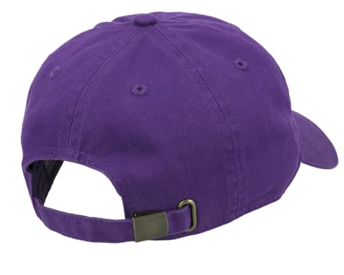 Gelante Baseball Cap Dad Hat 100% Cotton Polo Style Plain Blank Adjustable Size. - color: Purple