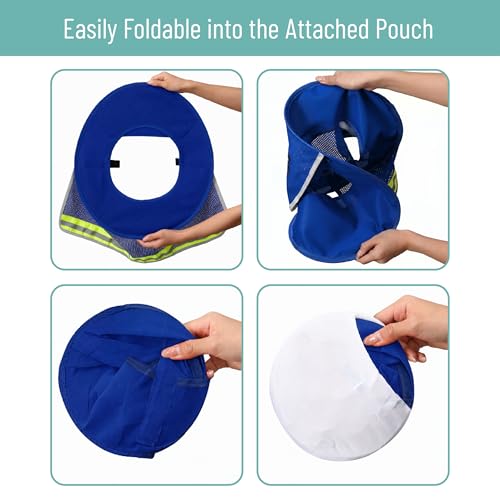 UNCO- Hard Hat Sun Shield, Blue - color: Blue, size: 1 Pack