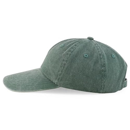 Armycrew XXL Oversize 4 Inch Long Bill Pigment Dyed Baseball Cap - color: Olive, size: XX-Large