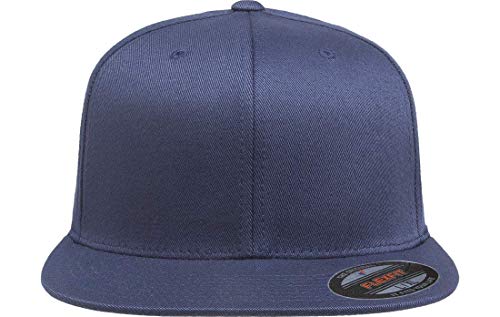 Flexfit Men's On Field Pro-Baseball Cap - color: Navy, size: Small-Medium