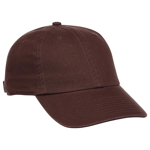 Lids Blank Baseline Dad Adjustable Strapback Hat - color: Brown