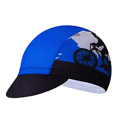 JPOJPO Cycling Cap Men Women Bike Hat Helmet Inside - color: Cd2433