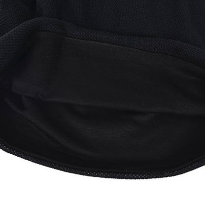 Mens Slouch Hollow Beanie Summer Skullcap B090 - color: Solid-black