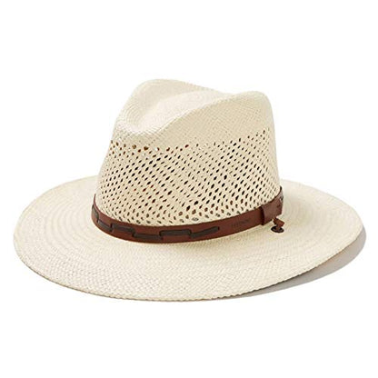 Stetson Men's Stetson Airway Vented Panama Straw Hat - size: Small