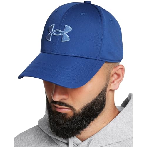 Under Armour Blitzing Hat Adjustable - color: (432) Tech Blue / / Horizon Blue