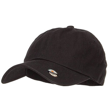 Nissi Unstructured Cotton Twill Washed Cap - color: Black