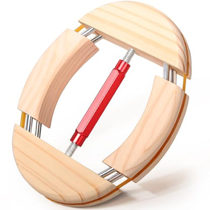 Hat Stretcher 4 Way, Hat Stretcher for Fitted Hats Size 6 7/8 to 8 1/2 - color: 4way Red